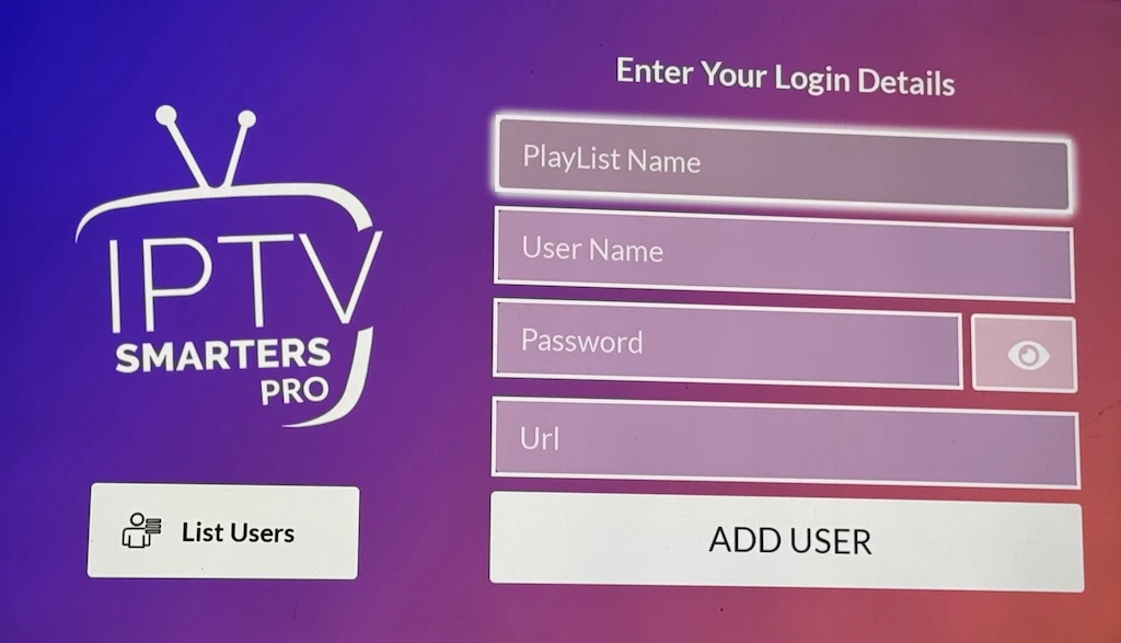 IPTV smarters Pro Premium contenu