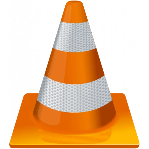 Logo VLC Media Player — lecteur IPTV M3U universel Windows macOS Android iOS
