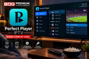 Perfect Player IPTV en 2026 avec playlist M3U et guide EPG sur Android TV